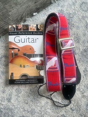 Vintage Fender Guitar Strap & Guitar Visual Reference Guide Book